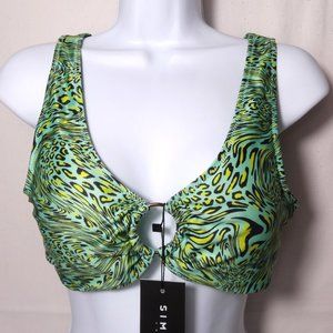 Simone Keyhole Bikini Swim Top (Large)